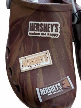 NWT Hershey's Chocolate Swirl Clog Sandals - Women's Size 5